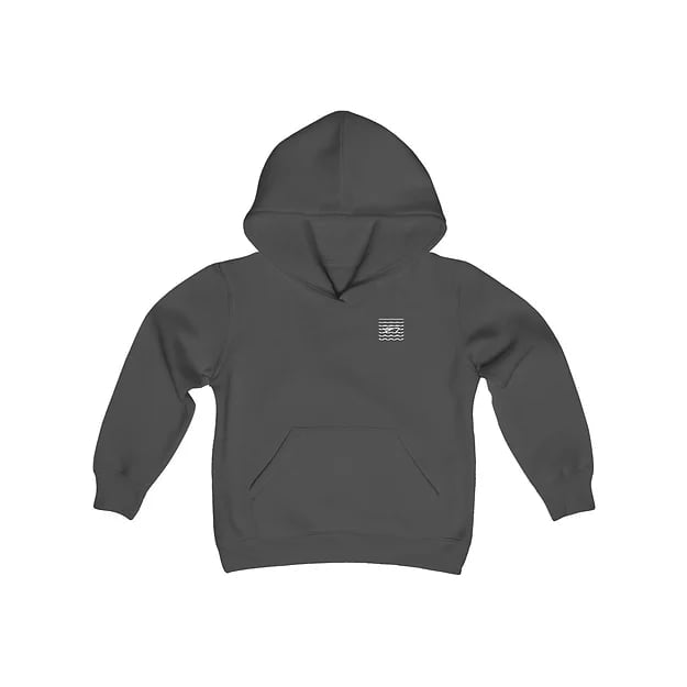 Wakeboard Boat Single Youth Fleece Hoodie