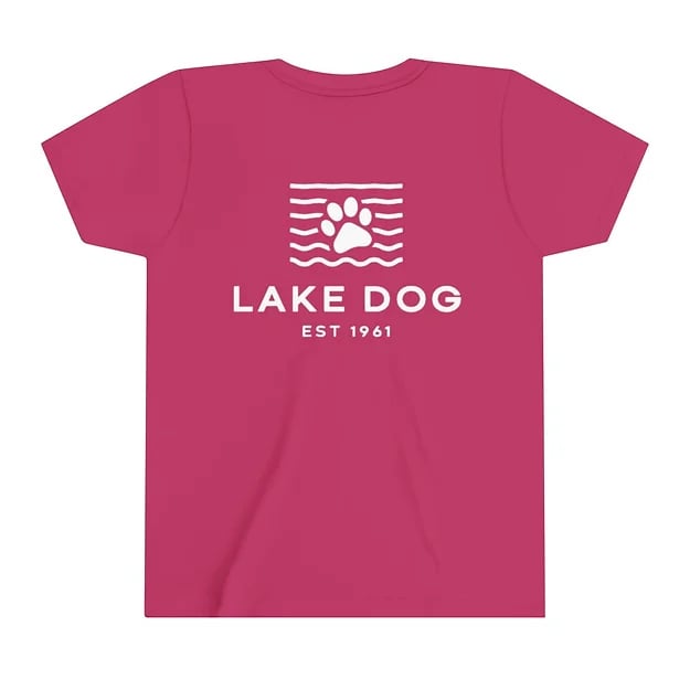 Lake Dog Paw- Bella Canvas Youth Short Sleeve Tee