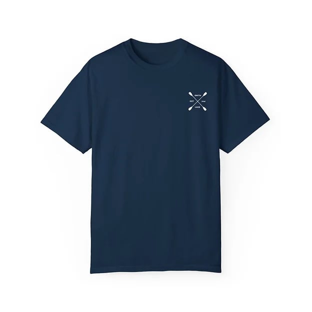 Double Paddle Single Comfort Colors Smith Lake Shirt