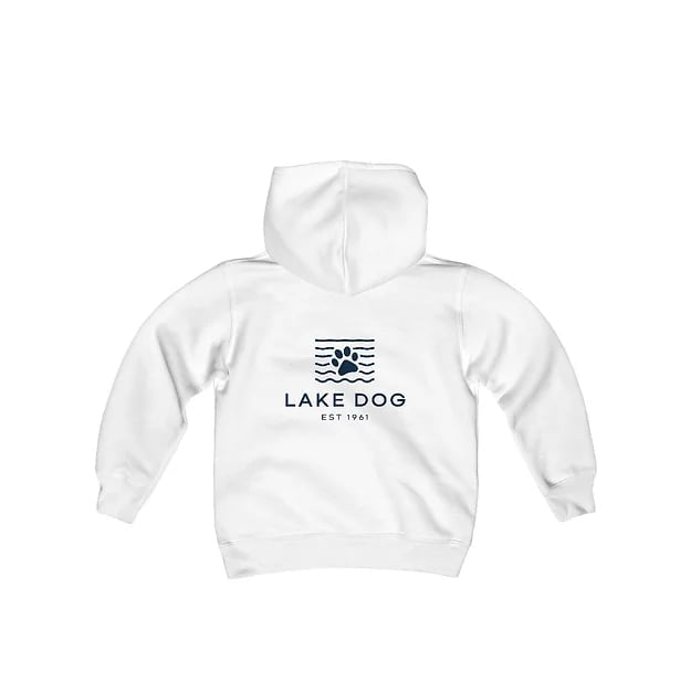 Lake Dog Paw Youth Fleece Hoodie