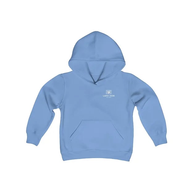 Lake Dog Paw Youth Fleece Hoodie
