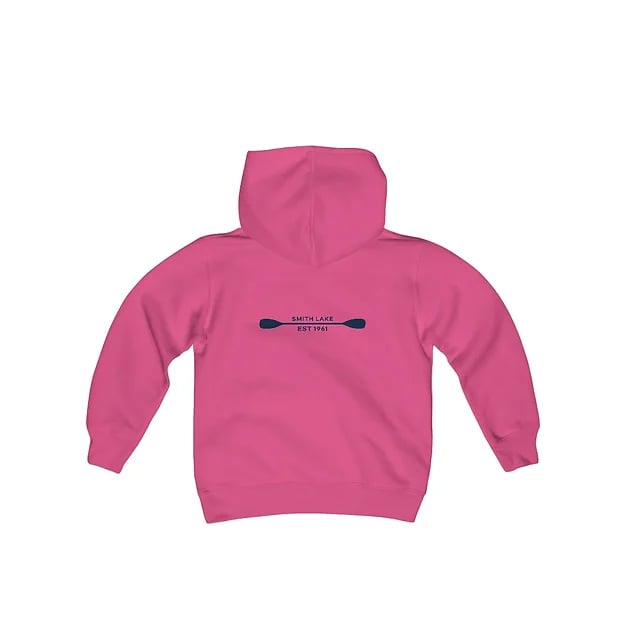 Double Paddle Single Youth Fleece Hoodie