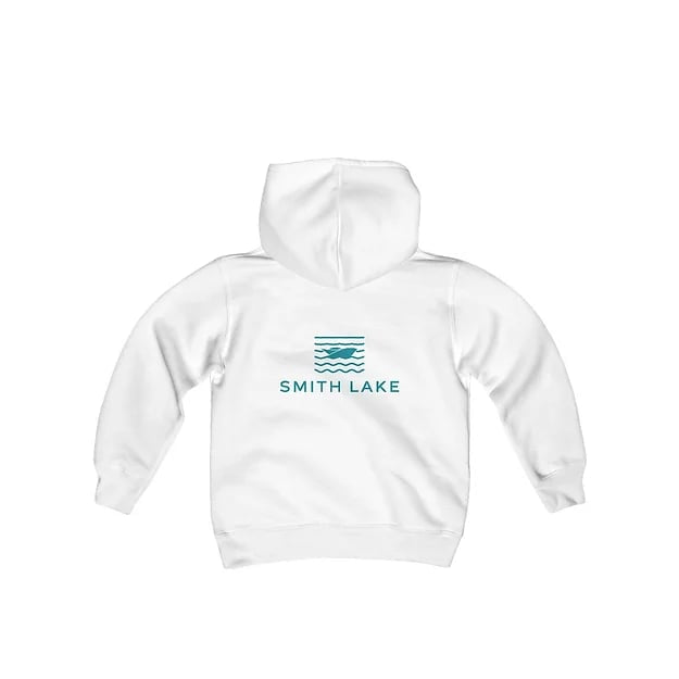 Wakeboard Boat Single Youth Fleece Hoodie