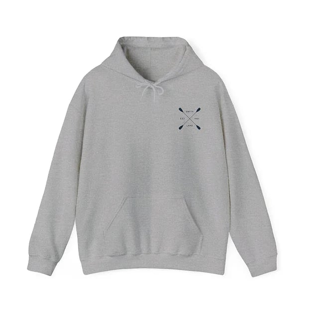 Double Paddle Single Hoodie Sweatshirt