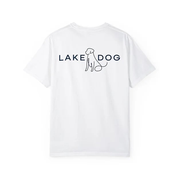 Lake Dog Sit Comfort Colors T-shirt
