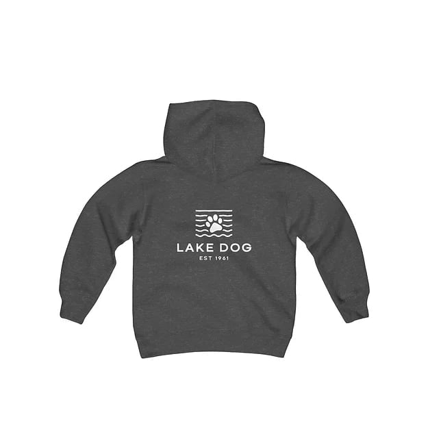 Lake Dog Paw Youth Fleece Hoodie