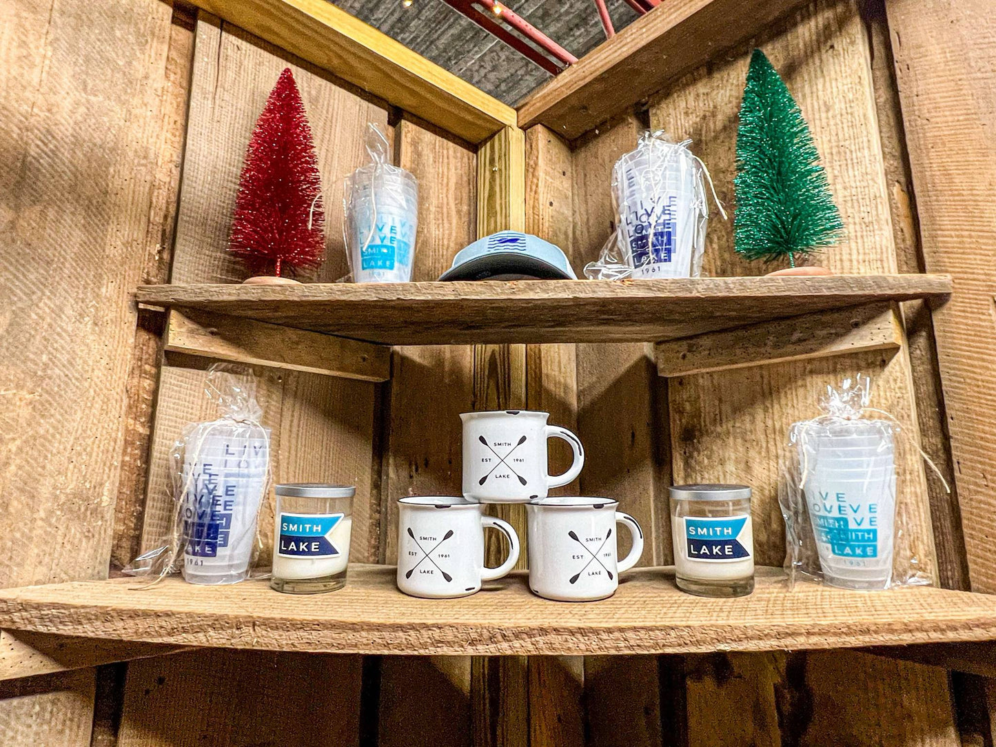 Smith Lake Vintage Enamel Camp Mug
