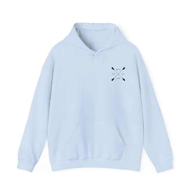 Double Paddle Single Hoodie Sweatshirt