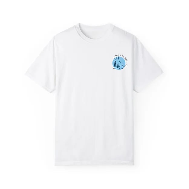 Lake Dog Sit Comfort Colors T-shirt