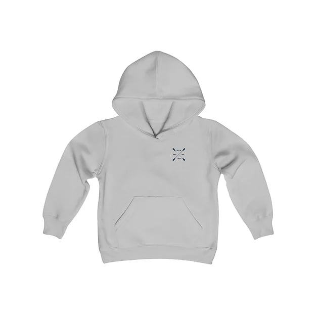 Double Paddle Single Youth Fleece Hoodie
