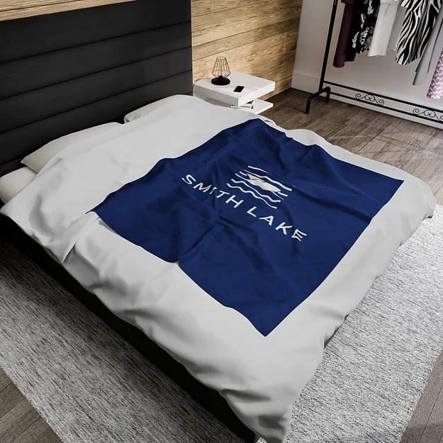 Smith Lake Plush Blanket