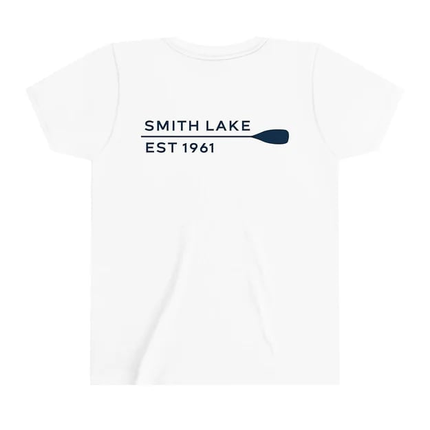 Smith Lake 4 Bella Canvas Youth Short Sleeve Tee