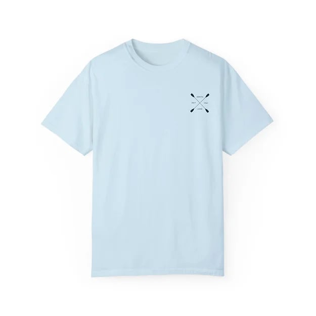 Double Paddle Single Comfort Colors Smith Lake Shirt