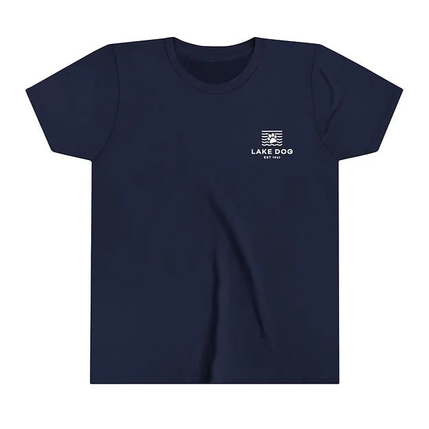 Lake Dog Paw- Bella Canvas Youth Short Sleeve Tee