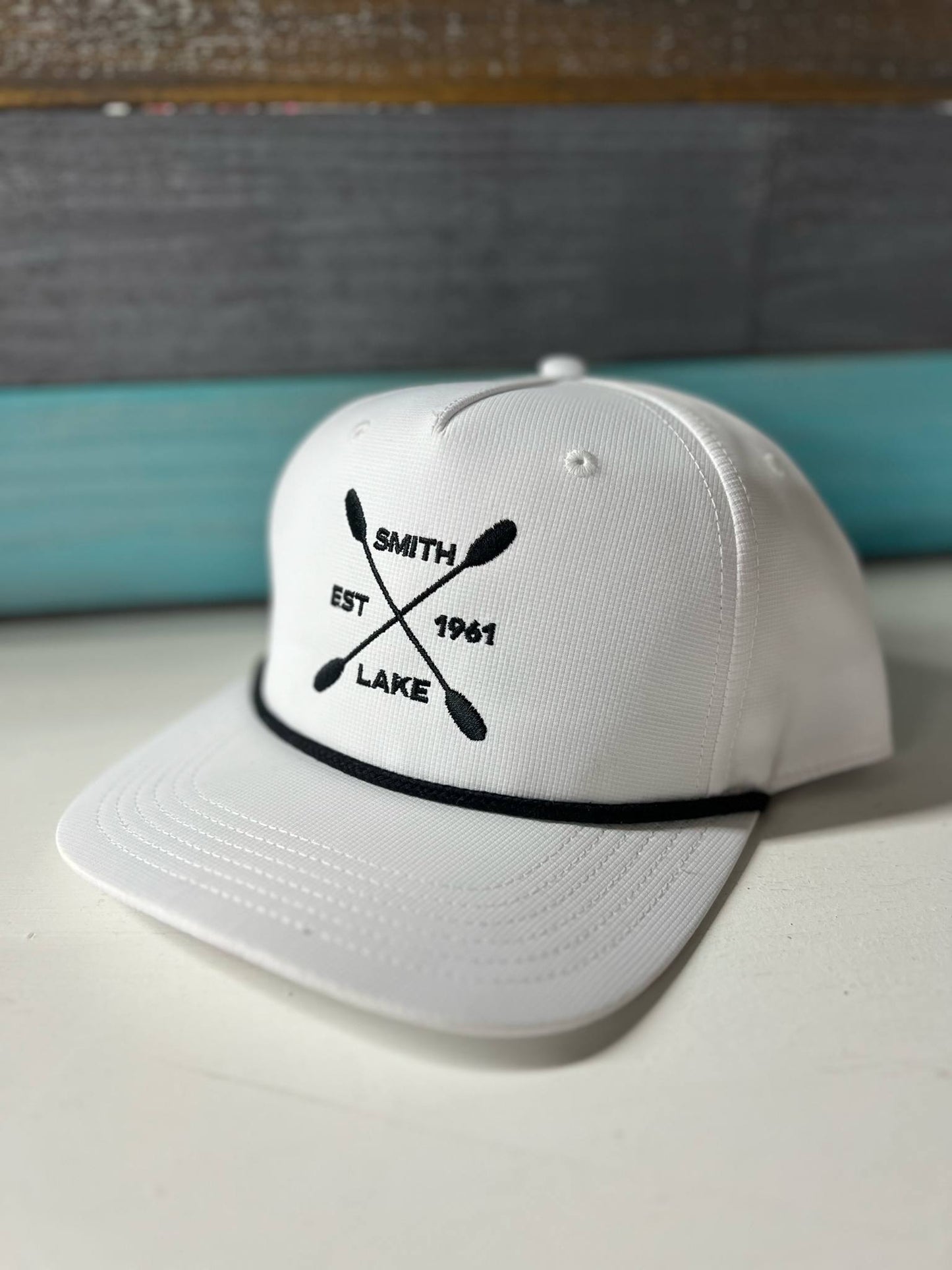Smith Lake EST 1961 Paddle Hat