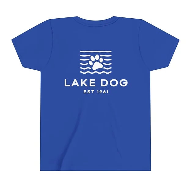Lake Dog Paw- Bella Canvas Youth Short Sleeve Tee