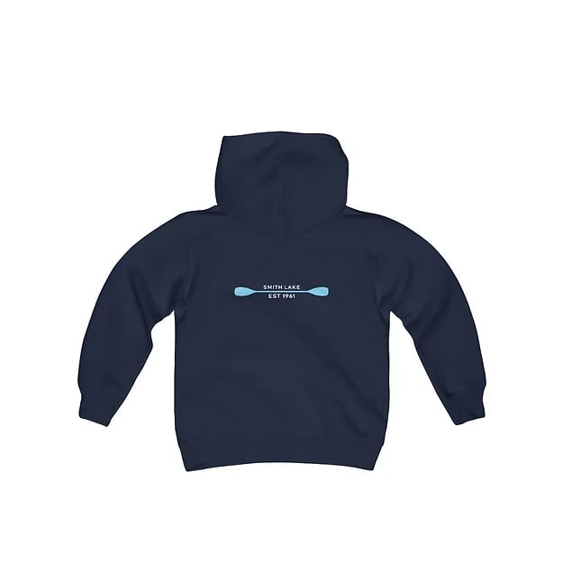 Double Paddle Single Youth Fleece Hoodie
