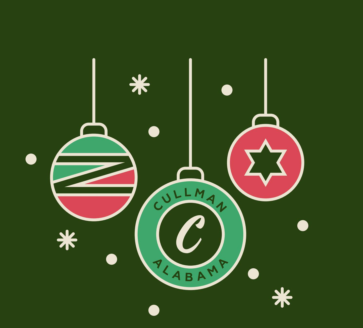 Christmas in Cullman T-Shirt – Festive Local Edition