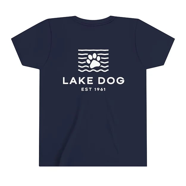 Lake Dog Paw- Bella Canvas Youth Short Sleeve Tee