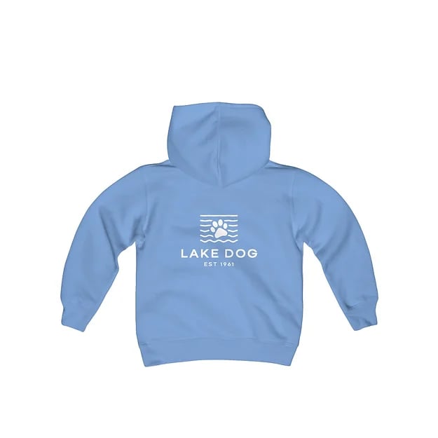 Lake Dog Paw Youth Fleece Hoodie