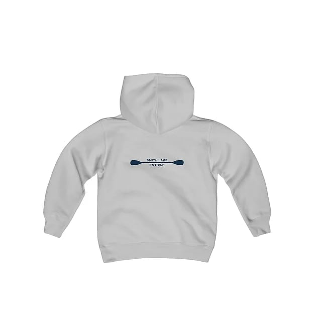 Double Paddle Single Youth Fleece Hoodie