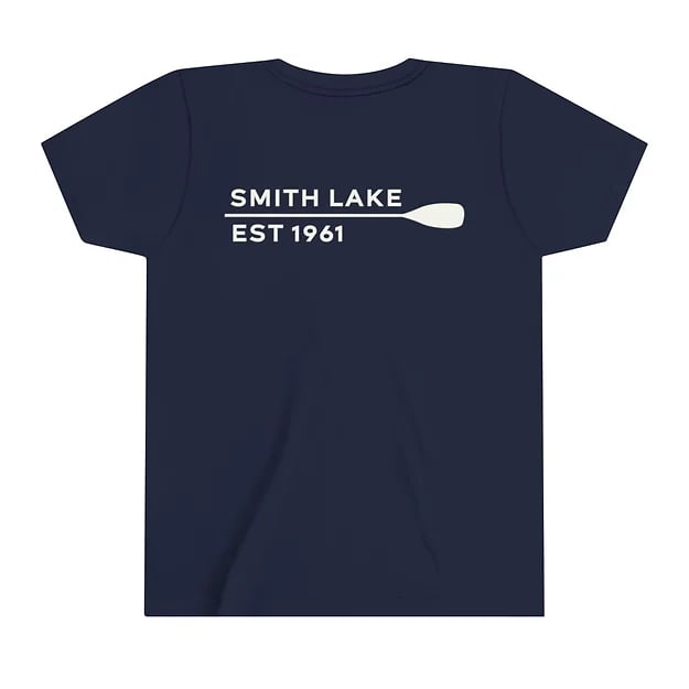 Smith Lake 4 Bella Canvas Youth Short Sleeve Tee