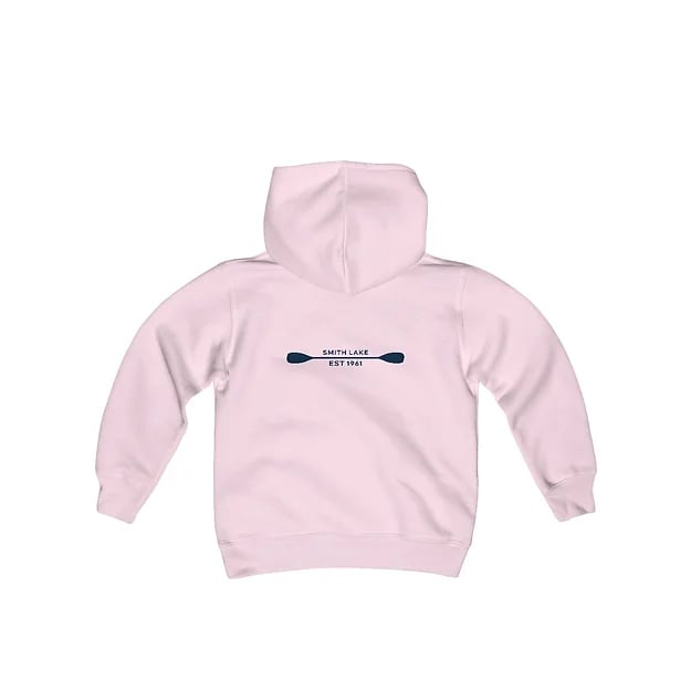 Double Paddle Single Youth Fleece Hoodie