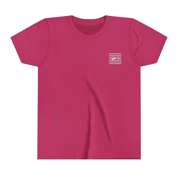 Wakeboard Boat Single Youth Short Sleeve Tee