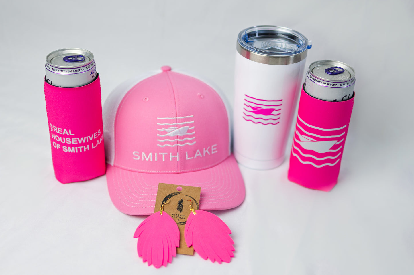 Smith Lake Slim Insulated Koozies