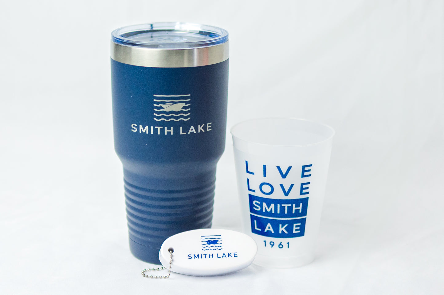 Smith Lake Floating Boat Key Chains