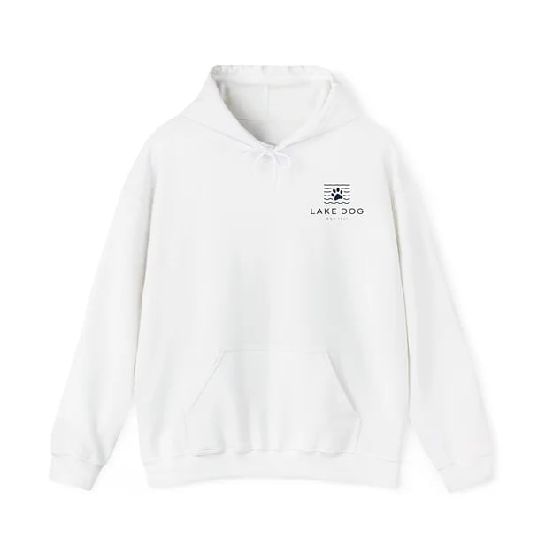 Lake Dog Paw Hoodie Sweatshirt