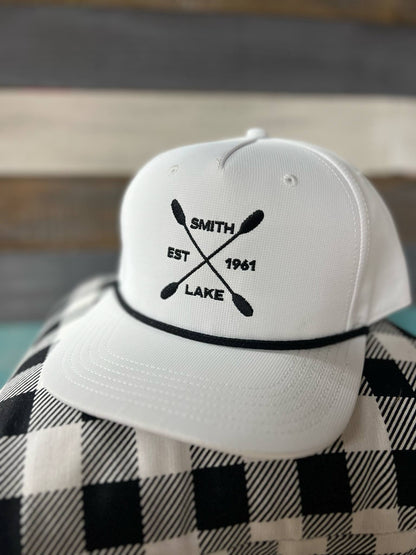 Smith Lake EST 1961 Paddle Hat