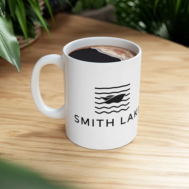 Smith Lake Ceramic Mug 11oz