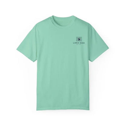 Lake Dog Paw Comfort Colors T-shirt