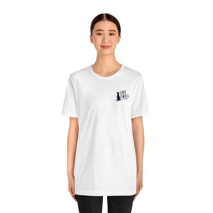 Lake Dog Solid Sit Bella Canvas Tshirt