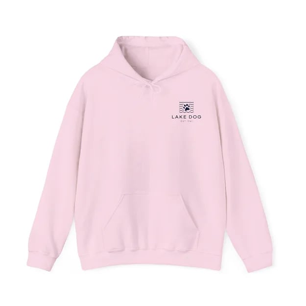Lake Dog Paw Hoodie Sweatshirt