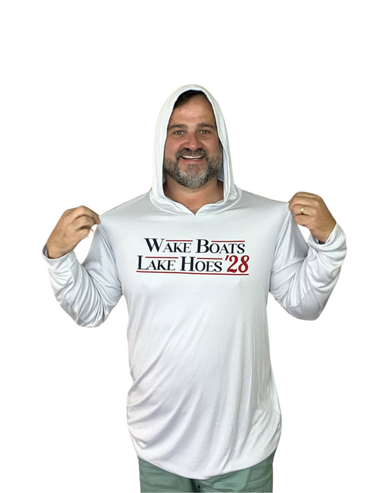 Wake Boats Lake Hoes '28 Lightweight Performance Hoodie