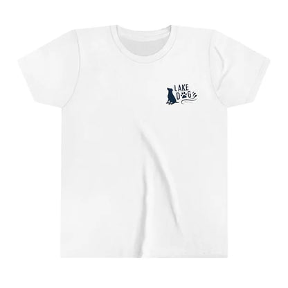 Lake Dog Solid Sit Bella Canvas Youth Short Sleeve Tee