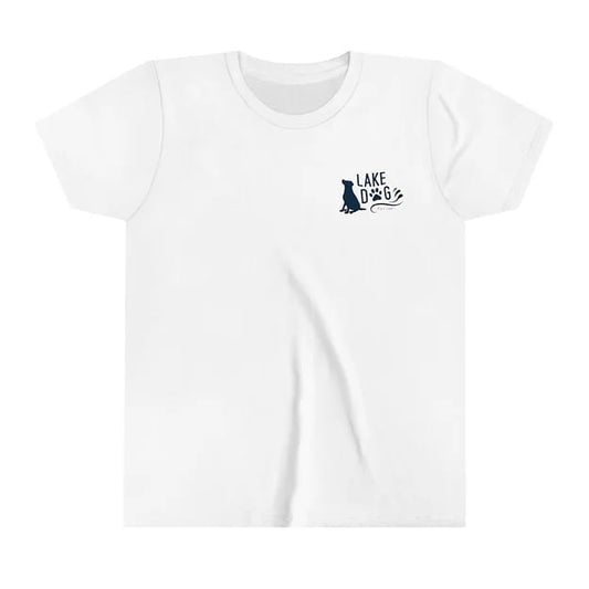 Lake Dog Solid Sit Bella Canvas Youth Short Sleeve Tee