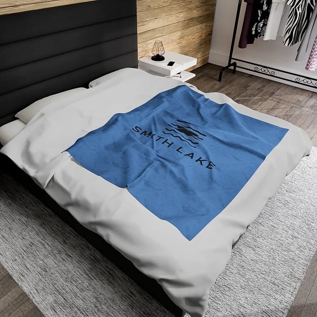 Smith Lake Plush Blanket