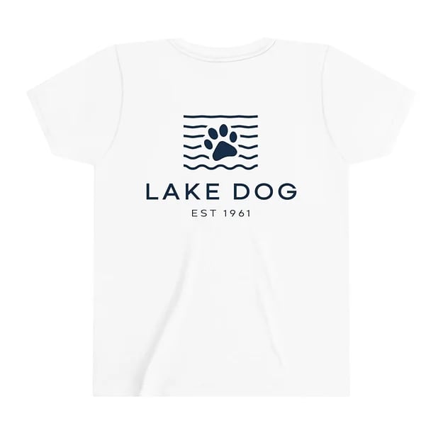 Lake Dog Paw- Bella Canvas Youth Short Sleeve Tee
