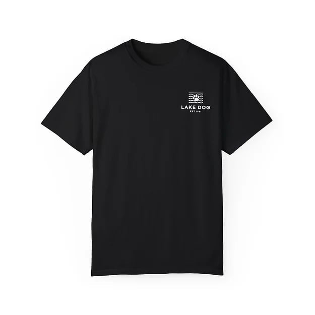 Lake Dog Paw Comfort Colors T-shirt
