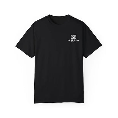 Lake Dog Paw Comfort Colors T-shirt