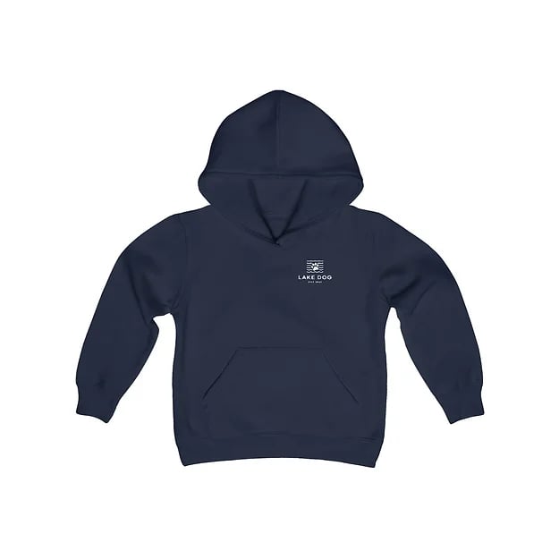 Lake Dog Paw Youth Fleece Hoodie