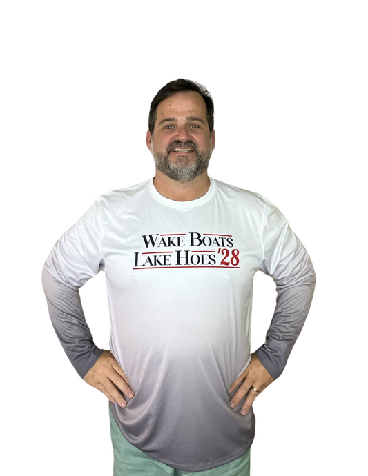 Wake Boats & Lake Hoes ’28 – Performance Long Sleeve