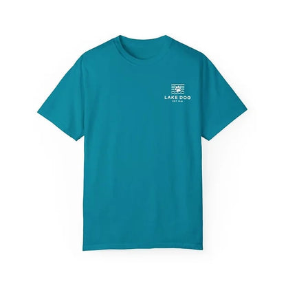 Lake Dog Paw Comfort Colors T-shirt