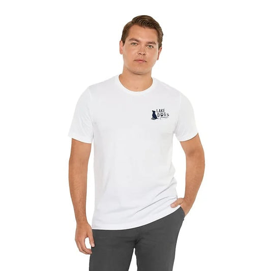 Lake Dog Solid Sit Bella Canvas Tshirt