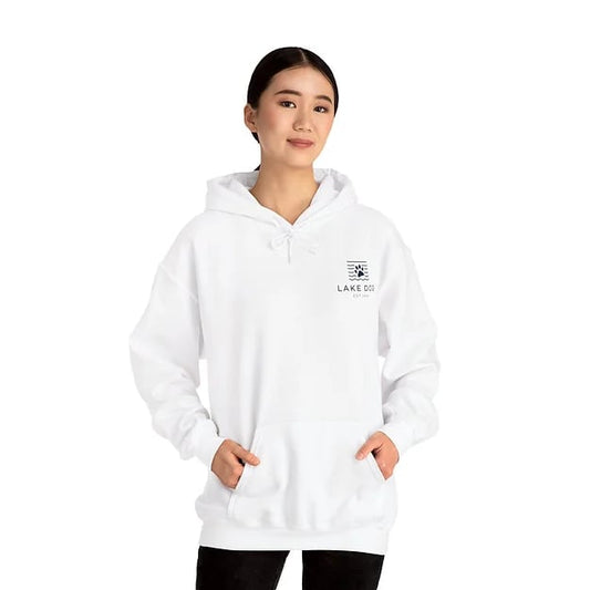 Lake Dog Paw Hoodie Sweatshirt