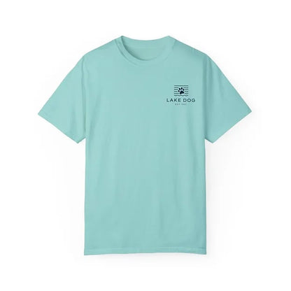 Lake Dog Paw Comfort Colors T-shirt
