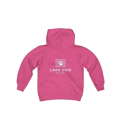 Lake Dog Paw Youth Fleece Hoodie